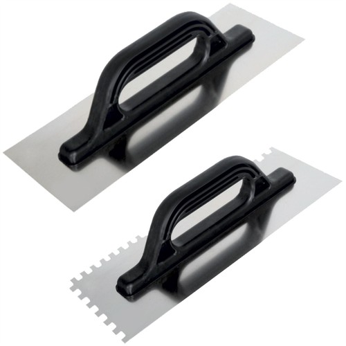 Tiling notched trowel - tiling,