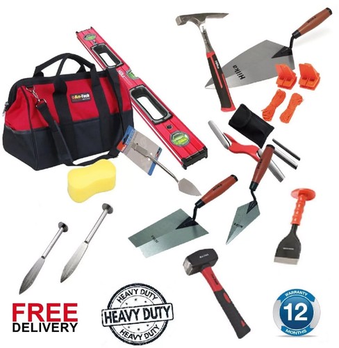 Bricklayer trowel set - bricklayer,