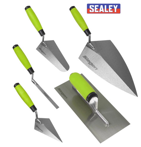 Sealey trowel set 5pc - trowel,