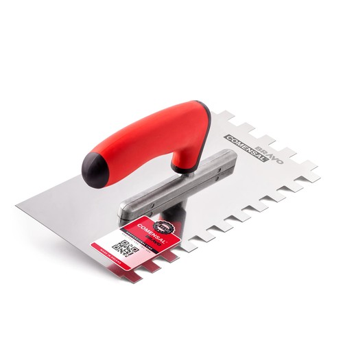 Comensal notched tiling trowel - notched,