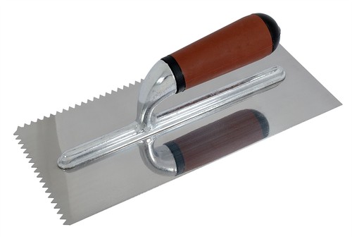 Notched trowel 280x125mm tile - 280x125mm,